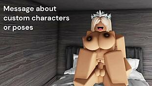 i'm the roblox rich girl gettin fucked and ridin for a creampie