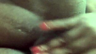 Naejae squirts hard on bed while rubbing her clit