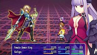 rei demon finally gets revenge on the hero with big tits, ass, and creampie in final part