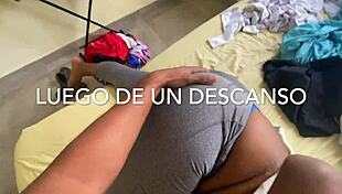 She gives me amazing titjobs with her big tits.