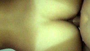 Hot brunette tan lines doggy