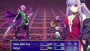 rei demon finally gets revenge on the hero with big tits, ass, and creampie in final part