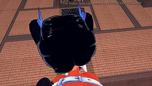 i watch demon slayer hentai where aoi kanazaki sucks and fucks tanjiro in 3d cartoon