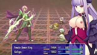 rei demon finally gets revenge on the hero with big tits, ass, and creampie in final part