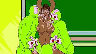 Milf's BBC Adventure in 2D and 3D