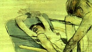 I love these vintage erotic drawings