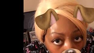 I gag on cock as Cat Woman in cosplay.