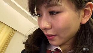 制服時代 〜先生エッチしよ〜 杉浦花音 2 - Asian Babe In Uniform Blows And Gets Creampie From Teacher!