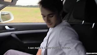 Hot Dude Paid Big to Get His Tight Asshole Pounded Hard in the Woods! Czech Hunter 560