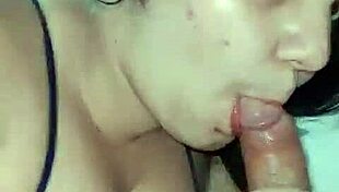 she knows how to pay her debts with her big tits