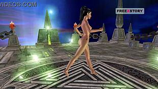 An Animated 3d Cartoon Porn Video Of A Cute Indian Girl Giving Sexy Poses And Masturbating Using Banana