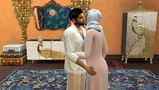 Arab Woman Cheats On Husband With Handsome Arab Man In Anal Bent Over Creampie Cumshot