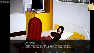 In my new family, milf brunette and redhead explore homemade 3d hentai