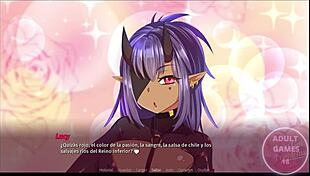 lucy got problems 😩 in this anime dating game episode 1 🎮