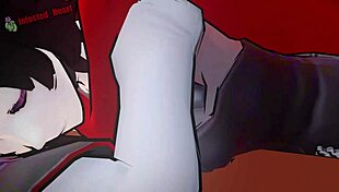 Ruby dreams of intense futa domination with anal and blowjob