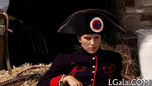 Two girls engage in detailed sex toy play with intense details