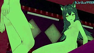 Viviana and Texas go hard in Arknights hentai sex