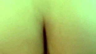 Hey, watch this Asian wife riding hard on top, she says with a grin.