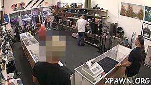 Fine Honey Shows Off Ass and Twat in Reality Show