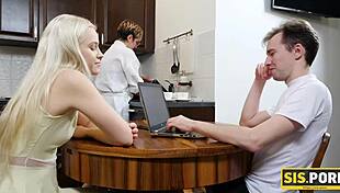 i saw this slender blonde teen riding stepbro's cock for the first time, but it won't be the last, lol