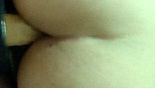 Doggy Style Dildo Fucking Wife POV