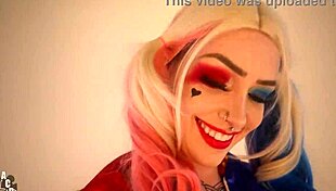 i felt harley quinn's pink pussy get destroyed by the joker with rachel luxe and gibby the clown