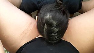 She licks my pussy to trembling orgasm!