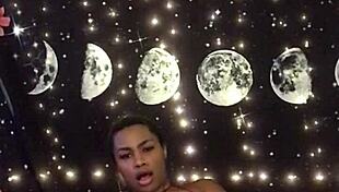 i'm lolabug in my tiny pink bikini, creaming on this dildo all alone.