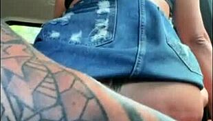 Whore Sits On My Dick During Trip