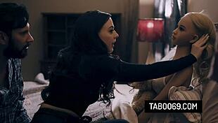 Brunette Slut Whitney Wright Has Anal Sex With A Perv Guy In A Taboo Threesome