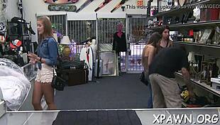 Sexy little dilettante sucks and fucks roughly with hardcore oral