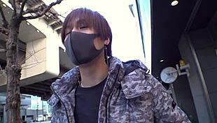 Cute japanese nurse dances and sucks deep.