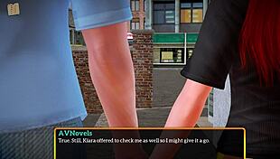 brunette and redhead hentai sisters explore erotic family game with small tits amateurs in anime cartoon