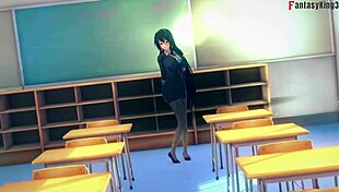 Kuroka in HS DXD NTR madness full version