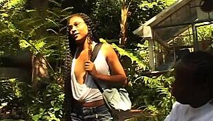 pretty ass sistas riding cock in anal scene