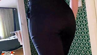 I fucked my wife's redhead friend with riding and facial