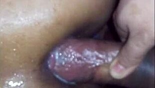 milf gives a handjob to the little guy in this steamy scene