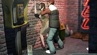 Intense wall fuck in the office!