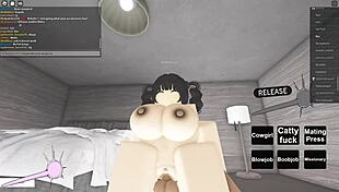 Whore Rides Monster BBC Hard