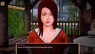 Intense hentai anime with big tits and redhead ass