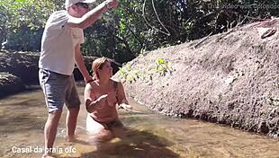O Caseiro Pegou Me Tomando Banho No Rio