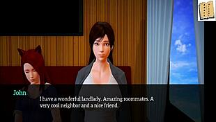 In my new family game, brunette and redhead milfs with big tits and asses engage in amateur fun