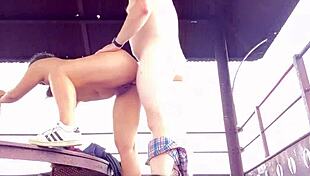 first time outdoor public sex with cute indian girlfriend pickup monster cock creampie interracial