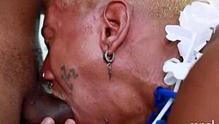 i feel so overwhelmed by these three black guys dominating me in the bathroom with their huge cocks