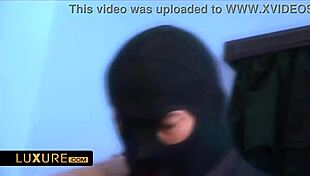 Blonde And Brunette Babes In Intense Blindfolded Orgy