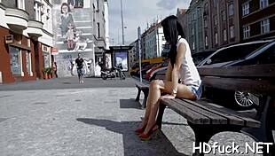 Sweet Russian amateur teen spreads legs for rough licking and fingering