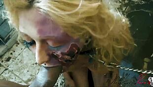 agaw, mi amiga zombie needs culear lessons! alexgarciaporn and shannon emette go hard in full quickie vid.