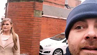 honour hypnotized to flash tits in public outdoor trick