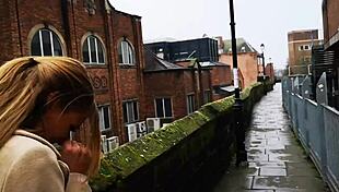 honour hypnotized to flash tits in public outdoor trick