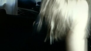 Blonde teen intensely fingers her wet pussy and clit in solo anal play